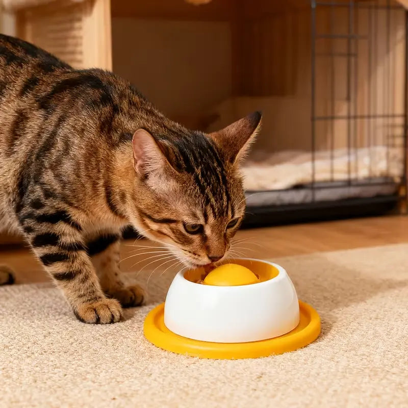 Bol de lins & hrănire lentă Homzen – pentru câini și pisici