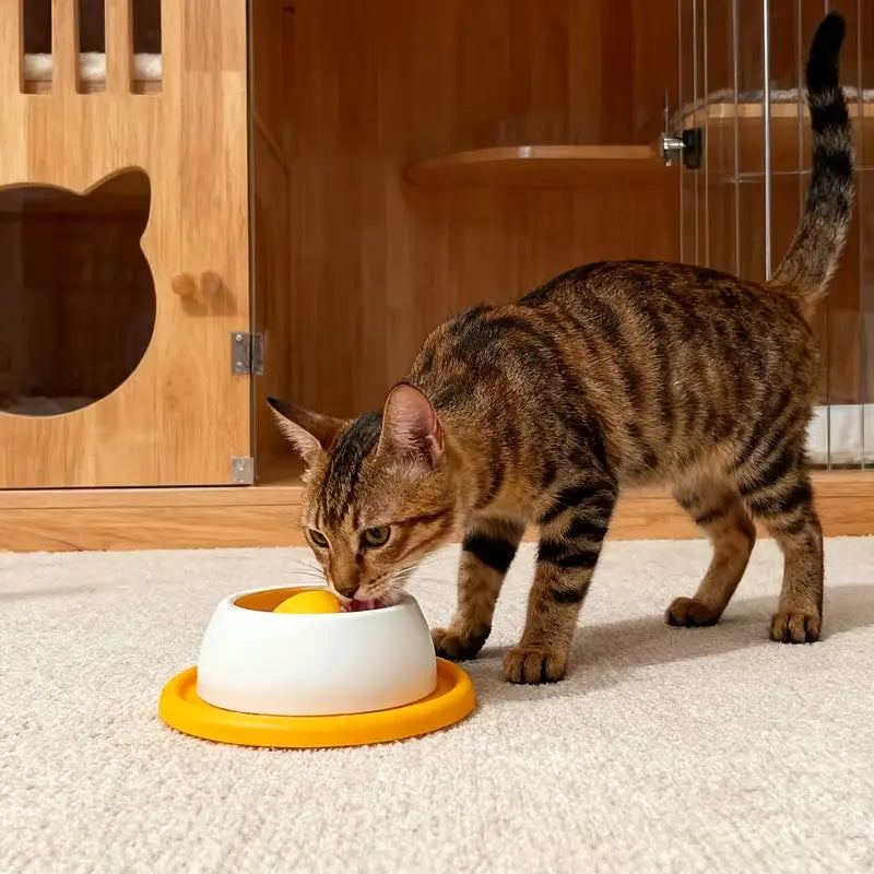 Bol de lins & hrănire lentă Homzen – pentru câini și pisici