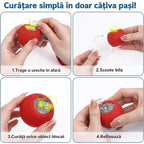 Minge Interactiva Automata pentru Pisici si Caini cu Snur – 1 + 1 GRATIS