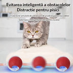 Minge Interactiva Automata pentru Pisici si Caini cu Snur – 1 + 1 GRATIS