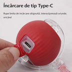 Minge Interactiva Automata pentru Pisici si Caini cu Snur – 1 + 1 GRATIS