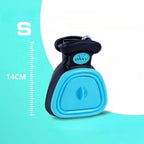 Colector Portabil Excremente Câini HomZen – Lopățică Pliabilă cu Cleste, Pungi Incluse (30 buc), pentru Câini Mici, Medii și Mari