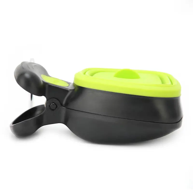 Colector Portabil Excremente Câini HomZen – Lopățică Pliabilă cu Cleste, Pungi Incluse (30 buc), pentru Câini Mici, Medii și Mari