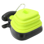 Colector Portabil Excremente Câini HomZen – Lopățică Pliabilă cu Cleste, Pungi Incluse (30 buc), pentru Câini Mici, Medii și Mari