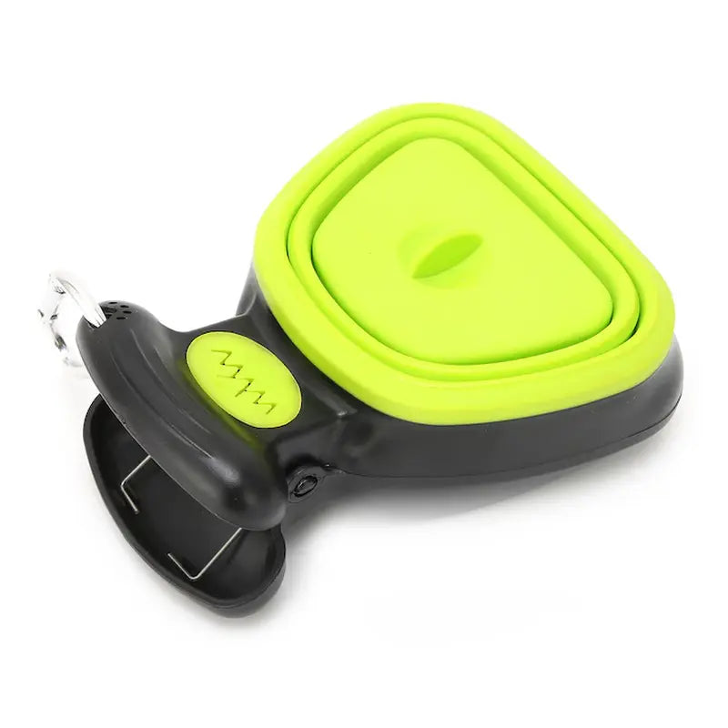 Colector Portabil Excremente Câini HomZen – Lopățică Pliabilă cu Cleste, Pungi Incluse (30 buc), pentru Câini Mici, Medii și Mari