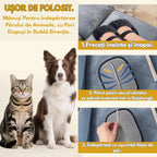 Curățare ușoară a petelor de păr de animale cu mănușa Magică Homzen